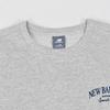 New Balance T Shirts Men's MGR Light Gray Crew Neck Moderate NEF31271-MGR