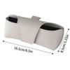 Visor Sunglasses Holder Leather Auto Eyeglasses Organizer Box Non-Slip Eyeglasses Case Space Saving Organizer Box Interior Auto