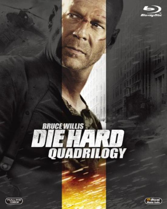 Die Hard Quadrilogy Box Press Limited Blu-ray (First Edition) [Blu-ray]