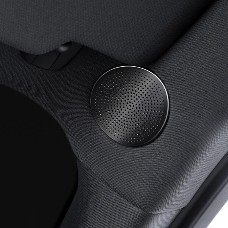 For Li LiXiang L7 L8 L9 2022 2023 Car A-Pillar Roof Audio Stainless Steel Protective Decoration Cover With Interior Accessories