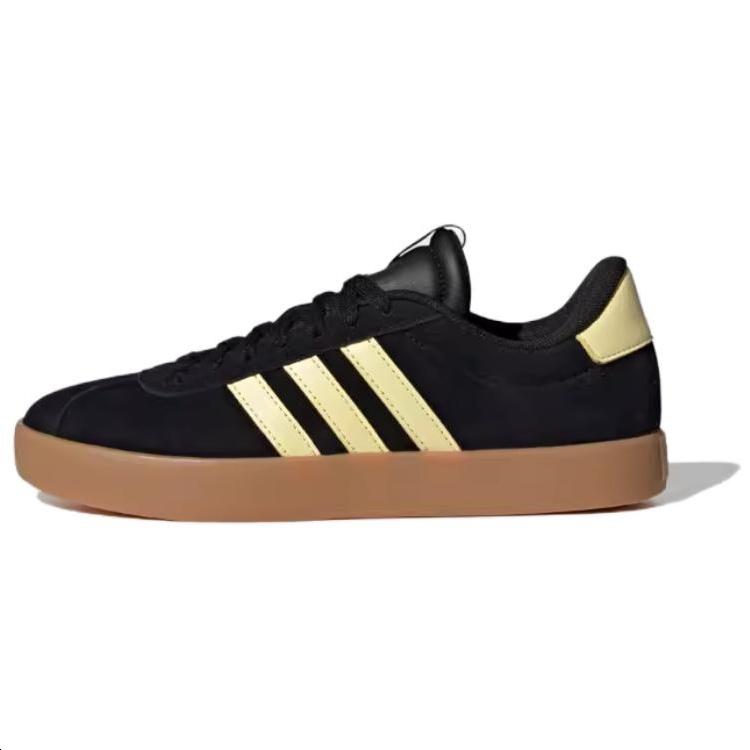 (WMNS) adidas VL Court 3.0 Black Yellow Tan Women s JI1948 EU 37⅓