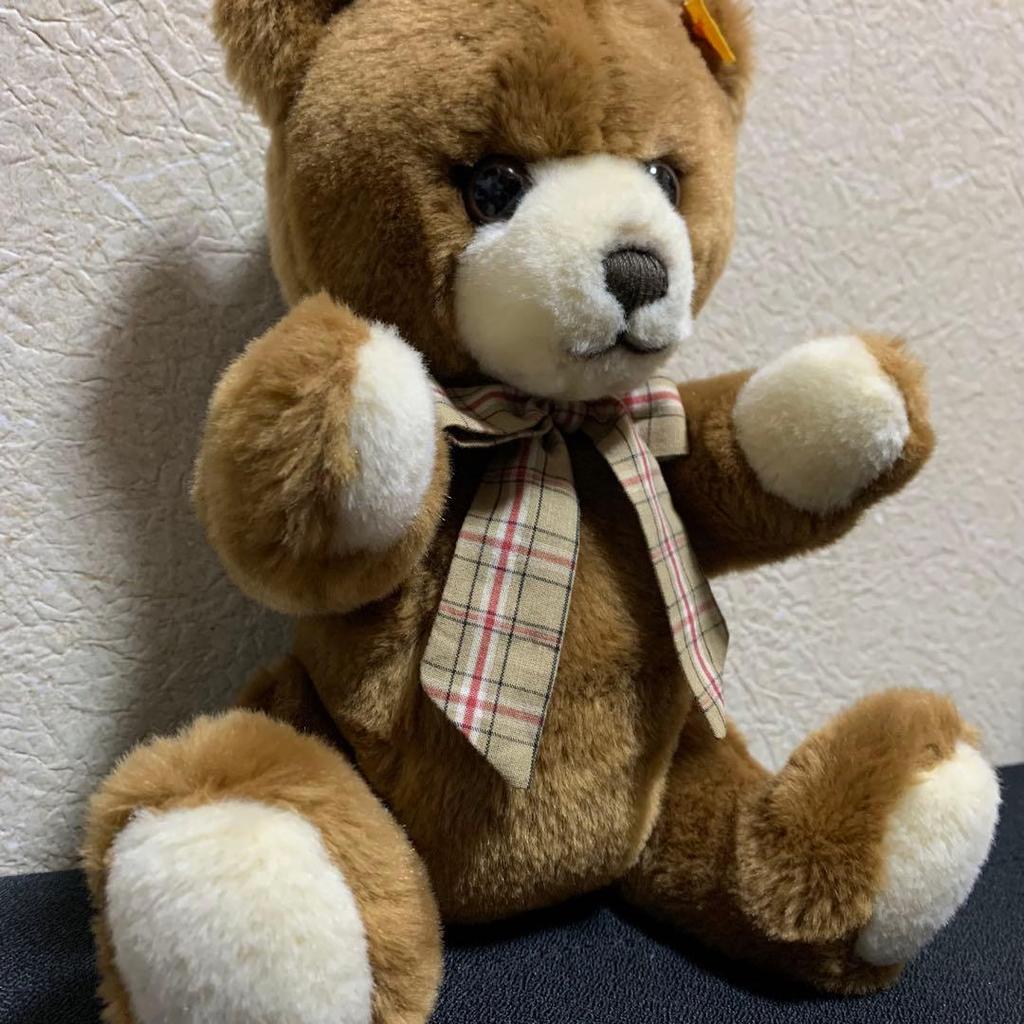 [USED] Steiff 012402 Petsy Teddy Bear - Specially Selected Face