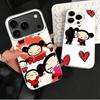 Cartoon Cute Pucca Garu Shockproof Phone Case for iPhone 17 Air 16 16E 15 Pro Max 14 Plus 13 Mini 12 Back Cover Anti Fall Fundas