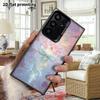 Phone Case: 2D Flat Samsung Galaxy A34 A35 M05 M06 S20 S22 S21 FE Plus 5G Protective Case, Couple Style, Golden Lotus, Christmas and Halloween Gifts