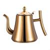 Stainless Steel Teapots 1/1.5/2L Tea Kettle with Removable Infuser for Loose Tea X3UC