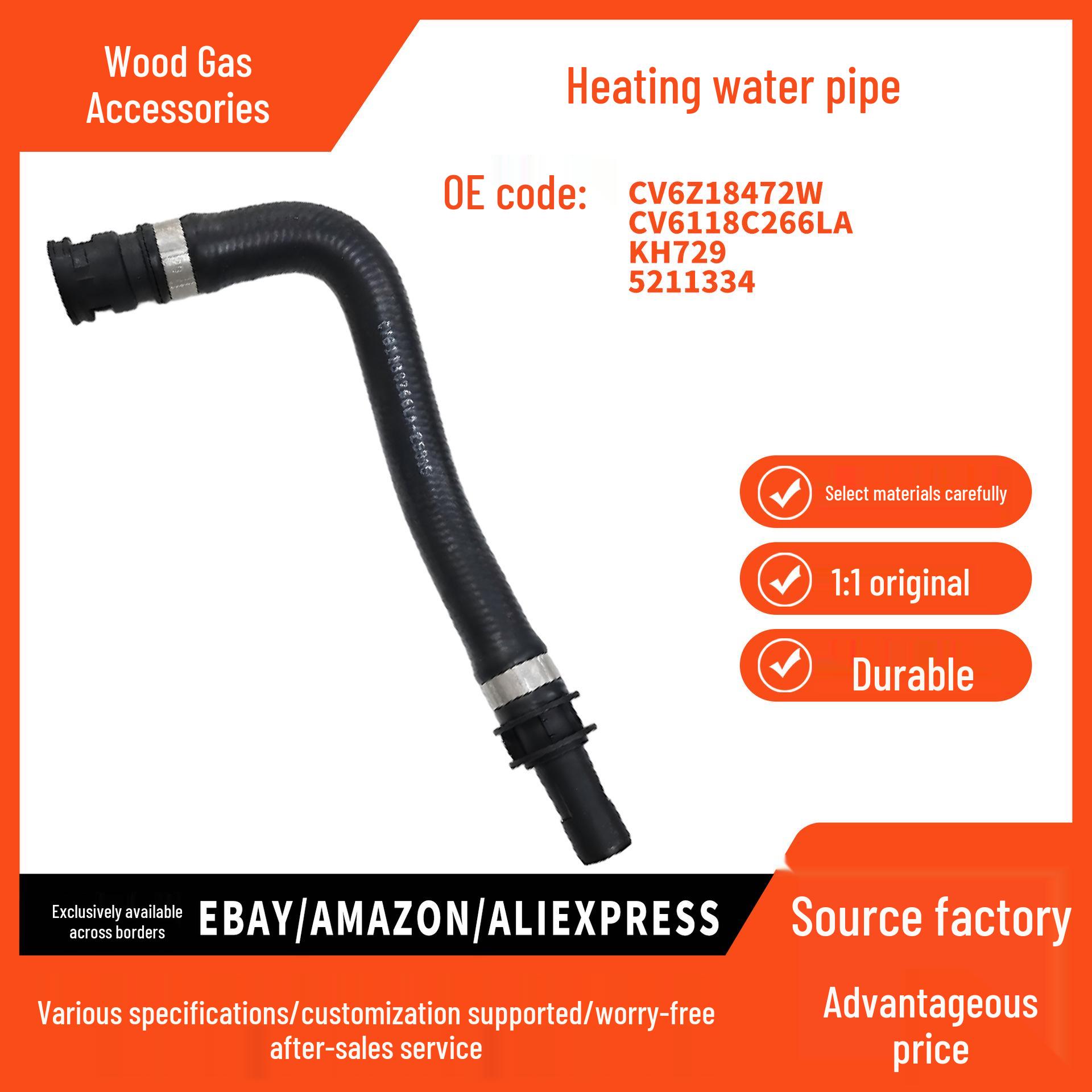 

CV6118C266LA Water Hose: Compatible with 2013 Ford Kuga 1.6/2.0T Models - Car Heater & Radiator Inlet. Heater/Radiator Inlet Hose