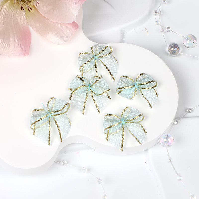 Deluxe Handmade Bow Tie & Lace Trim DIY Set for Accessories