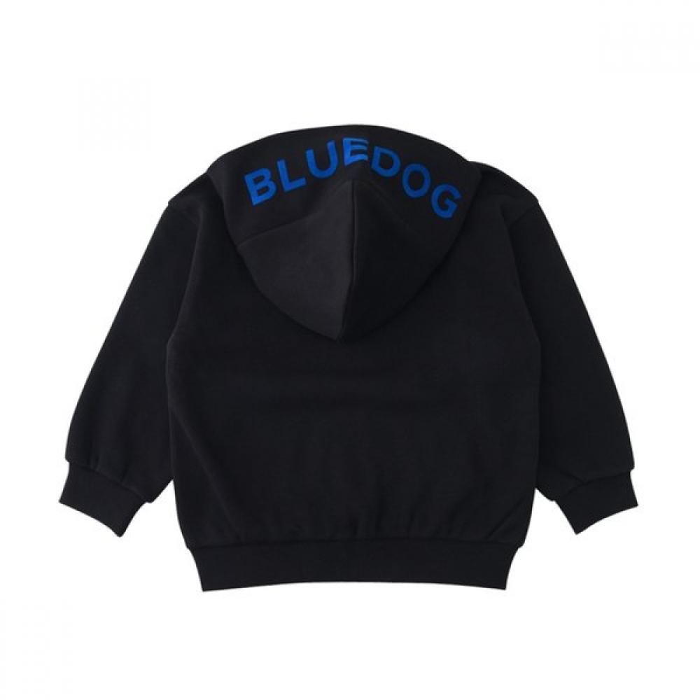 Blue Dog Essential Fleece Hooded Zip Up  Bk  25c75 111 01