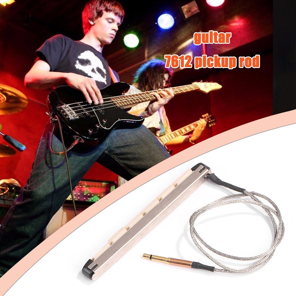 1 шт. 6-струнная высокочувствительная акустическая гитара Bridge Saddle Pickup Rod Аксессуары China Mainland