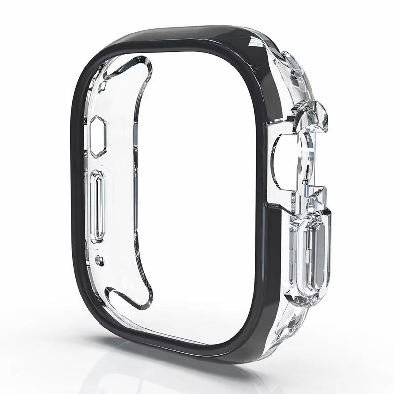 PC Protective Case For Apple Watch Ultra 2 49mm 11 10 9 8 7 6 5 SE Screen Anti-falling Cover Shell iWatch 46mm 42mm 45mm 41/44mm
