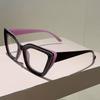 Vintage Cat Eye Reading Glasses  New Fashion Eyewear with Diopters Trendy Blue Light Blocking Decor Optical Frames