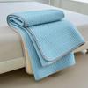 Latex Bed Sheets Bed Cover Washable Non-Slip Solid Covers Solid Color Mattress Topper Summer Bedspread For Bed Summer Dust Mat