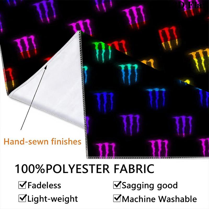 Monster Energy Power Sip Bedding 1 Duvet Cover 2 Pillowcase Without Core Bedding Set Duvet Cover And Pillowcase Christmas Birthday Gift
