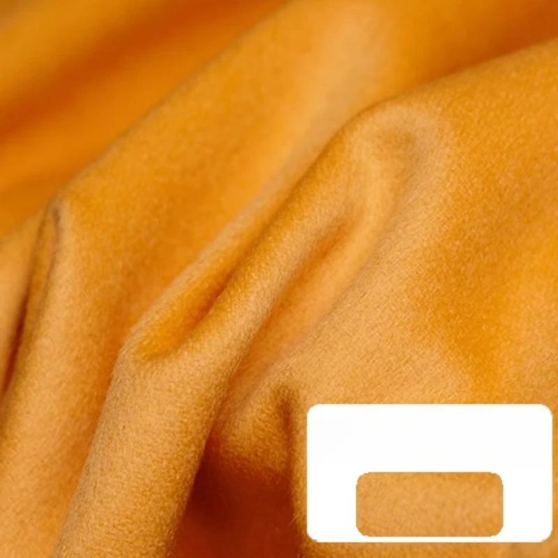 2025 Autumn and Winter New All-Australian Wool Single-sided Cashmere Fabric High-end Custom Short Wool Coat Wool Fabric