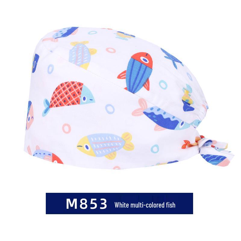 Operationsmössa för män och kvinnor – Ren bomull, Idealisk för tandsköterskor och läkare på operationssalar