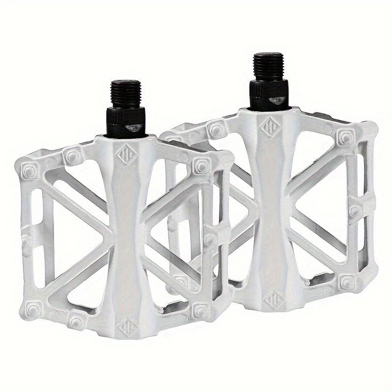 Široké pedály na kolo ve tvaru X z hliníkové slitiny - Odolné pro horská a silniční kola, Černé