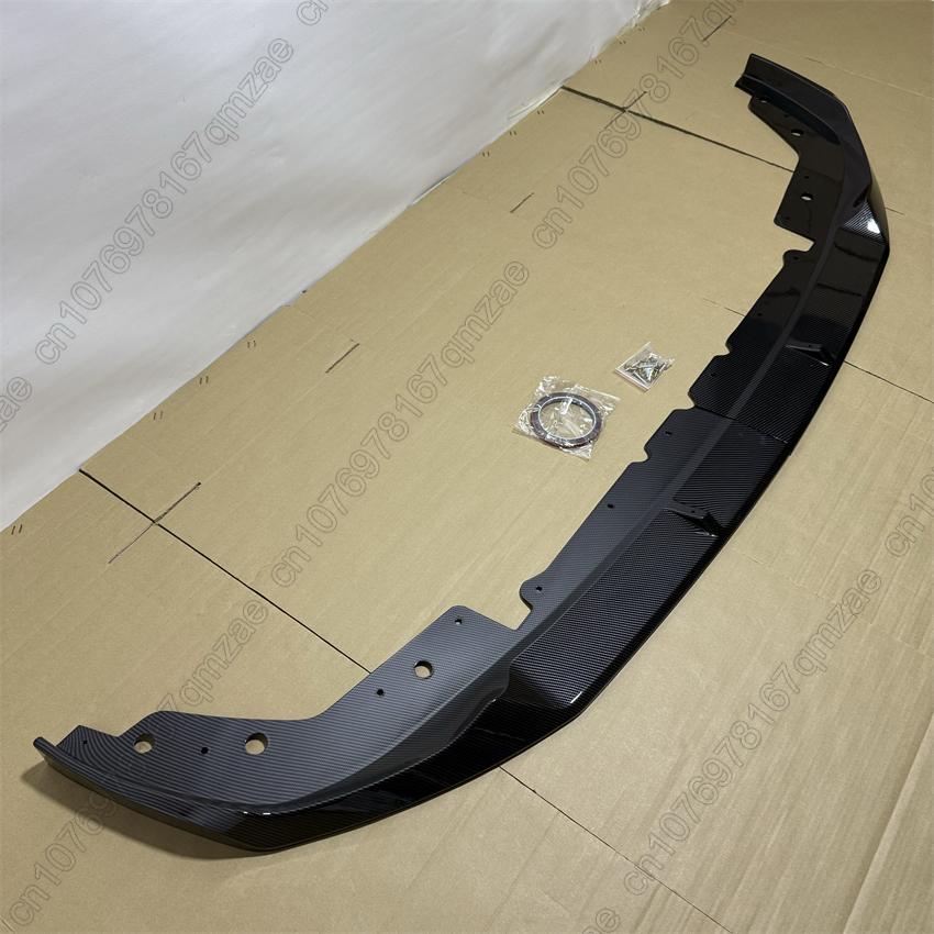 For BMW 3 Series G20 G21 325i 330i M340i Lci M-Sport 2022-2024 Front Bumper Splitter Lip Spoiler Diffuser Guard Body Kit Cover