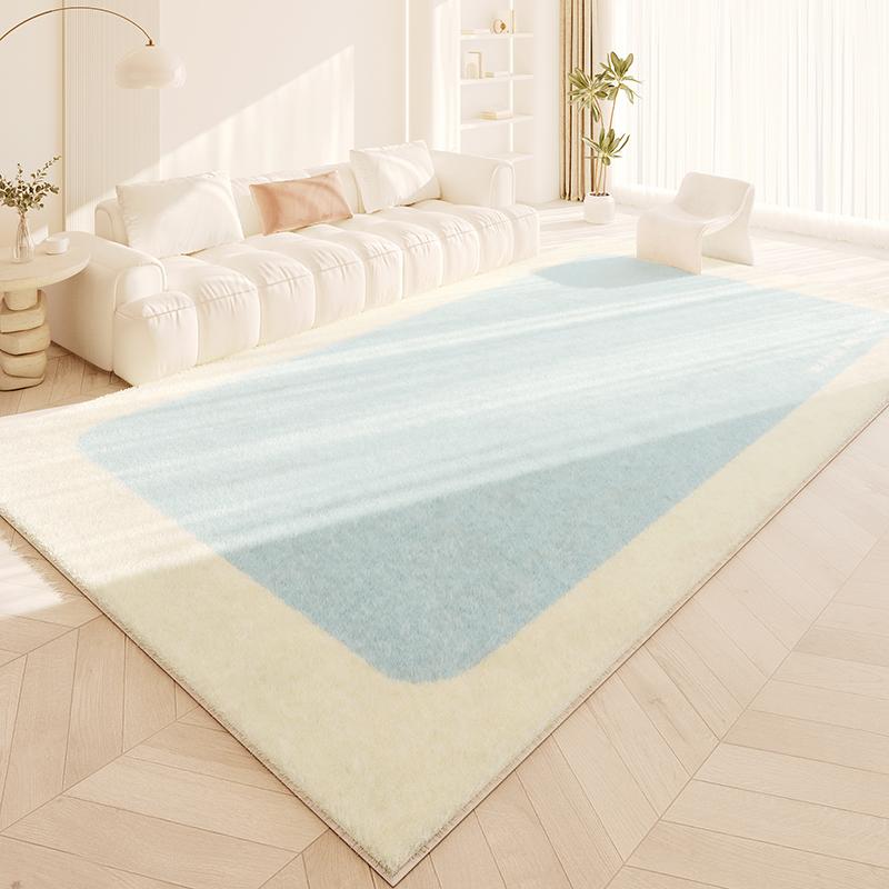 Dopamine Color Bedroom Decor Carpet Large Area Carpets for Living Room Thickend Plush Lounge Floor Mat Fluffy Soft Cloakroom Rug