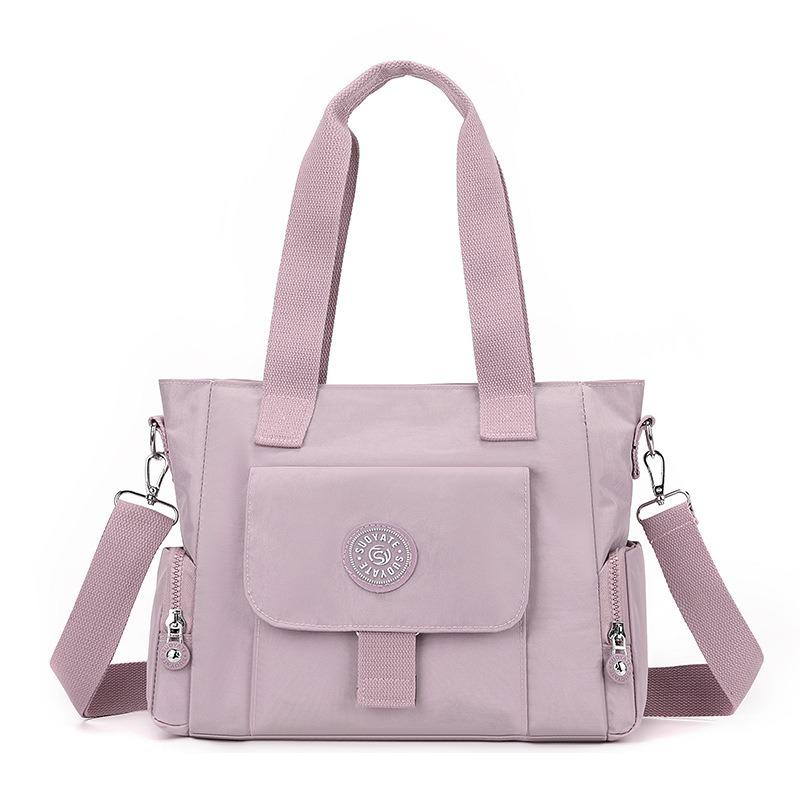 Women's Bag Summer New Nylon Bag Handbag Large Capacity Shoulder Crossbody Bag Urban Simple Mother Bag
