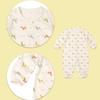 Withorganic Organic Cotton Newborn Romper - Crayon Horse