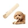 Coffee Wood Dog Chew Toy, Wooden Chew Toy, Natural Wood, Dental Care, Stress Relief, For Small Dogs (S (12-15cm))