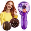 Girls Magic Electric Hair Braiding Maker Play House Hair Braiding DIY Makeup Toy