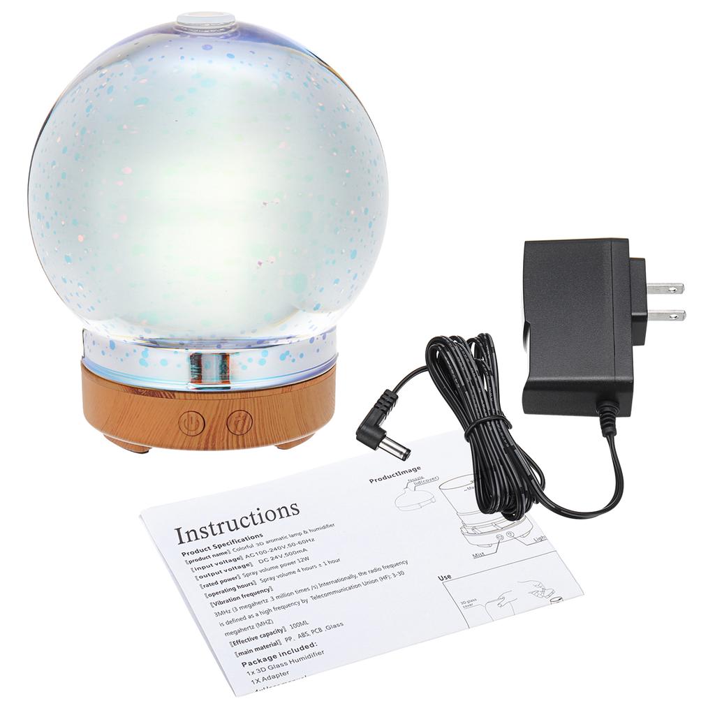 Aroma Diffuseur 100 ml coloré Humidificateur à ultrasons Aroma Diffuseur//Aromathérapie