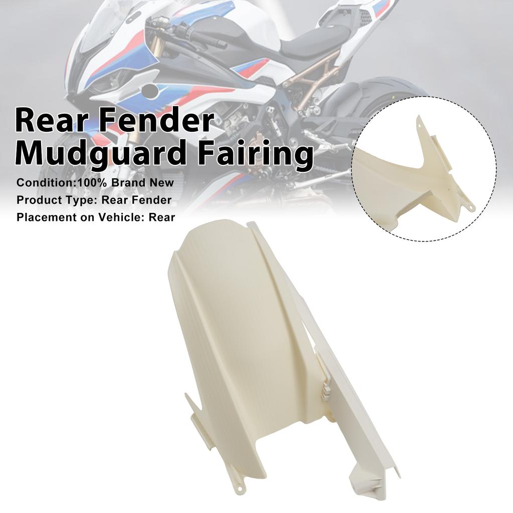 Rear Fender Mudguard Fairing For BMW S1000RR 2019-2026 White