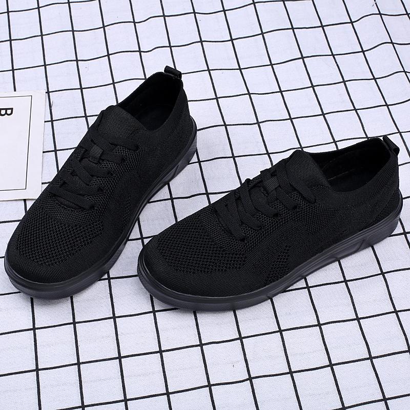 TUINANLE Pantofi Plati Femei Alb Alergare Mers pe jos Rezistenta la uzura Pantofi barbati