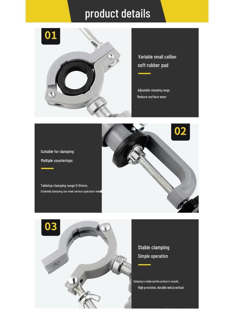 Mini 360° drehbarer Mehrrichtungs-Schraubstock