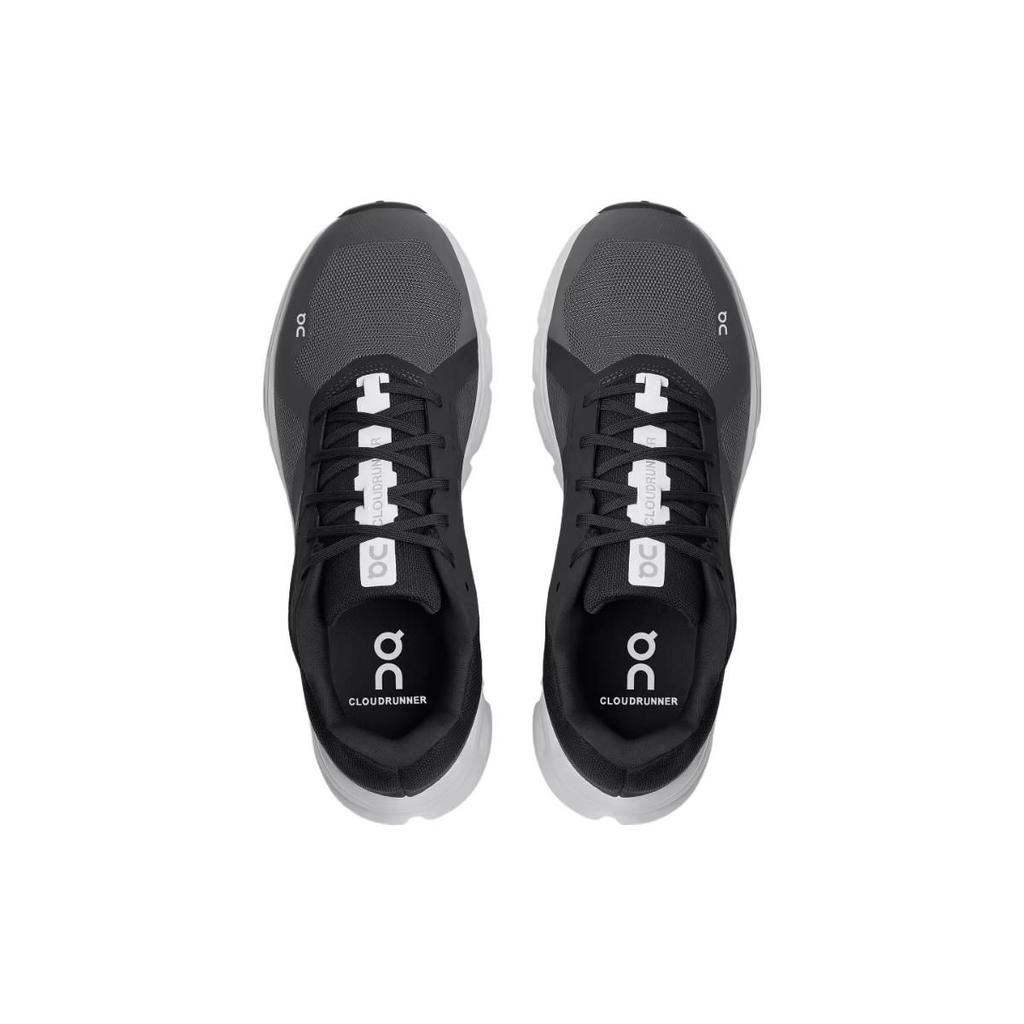 ON Cloudrunner Wide Eclipse Frost Men Sneakers Black 56.99012