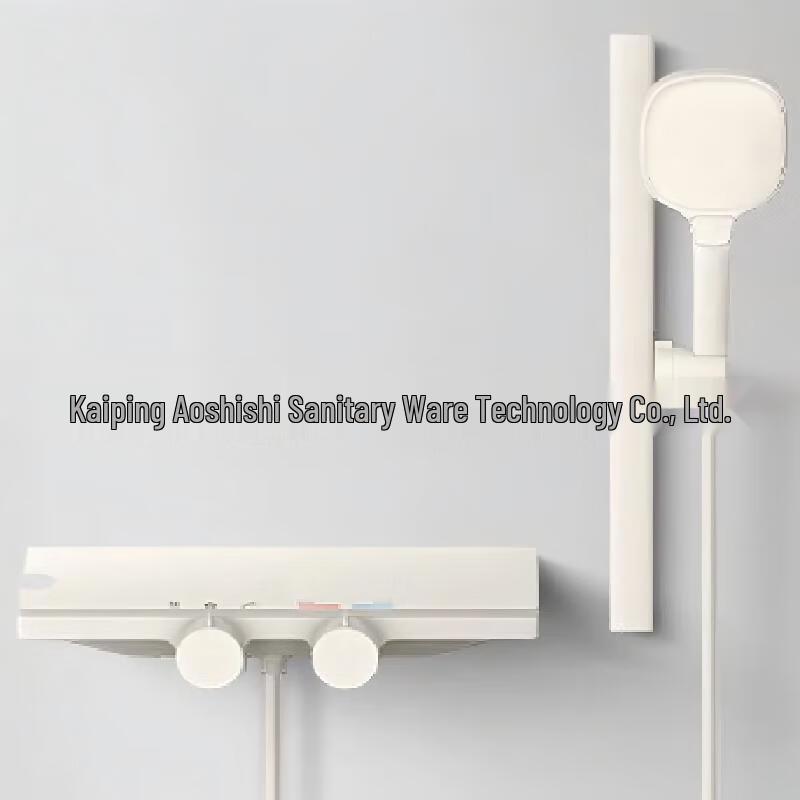 TLXT Pressurized Bathtub Faucet Shower Set with Storage