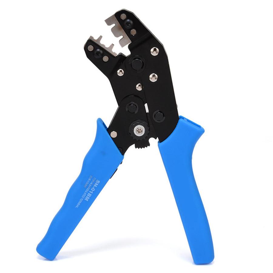 SN01B Terminal Crimping Plier Tool + 620pcs/set Connector 2.54mm Male Female Jumper Header Housing Cable Wire Terminal Connector Crimp Pins