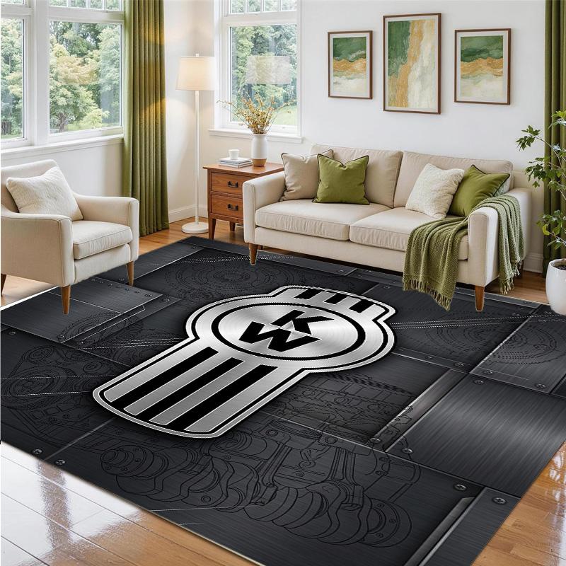 Kenworth Design Crystal Velvet Rug Soft Decorative Mat for Bedroom Entrance