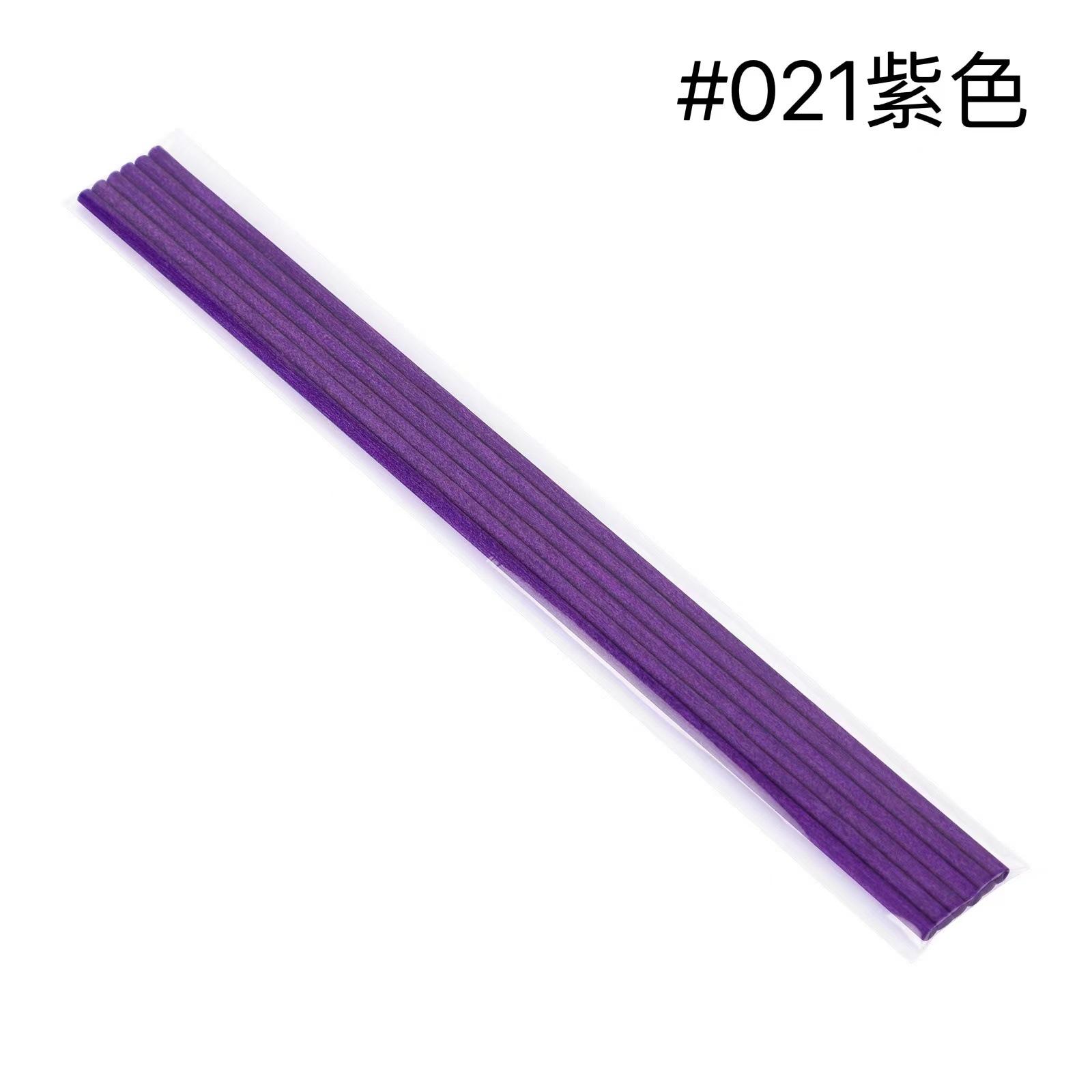 

50pcs Colored Fiber Rattan Stick for Reed Diffuser Aroma Essential Oil Air Freshener Decorative For Home Fragrance