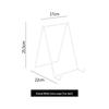 Simplistic Nordic Style Metal Photo & Certificate Frame Stand