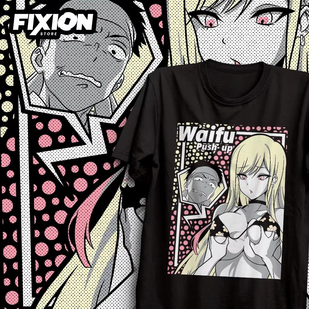 New Years Hot Selling Tshirt for Anime My Dress Up DarlingNuevos Diciembre Mange Tee Mens Round Neck Short Sleeved Tshirt 4XL