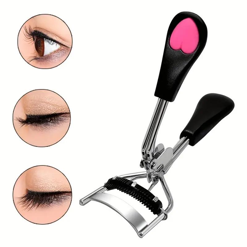 Eyelash Curler Comb, Long-lasting Eyelash Curler, Eyelash Curler, Fan-shaped Eyelash Curler, Cosmetic Curling False Eyelashes