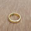Natural Peridot Signet Sterling Silver Yellow Gold Fill Ring Jewelry