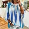 Women's Vintage Floral Print Drawstring Hoodie Loose Fit Casual Sweatshirt Top