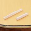 Guitar Saddle and Nut Real Bone Material 2pcs for 6 Strings Acoustic Guitar