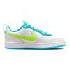 Nike Court Borough Low 2 GS 'White Baltic Blue Volt' Sneakers BQ5448-122