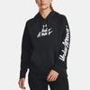 Under Armour Rival Fleece Graphic Hoodie Women Hoodies Black 1379609-001