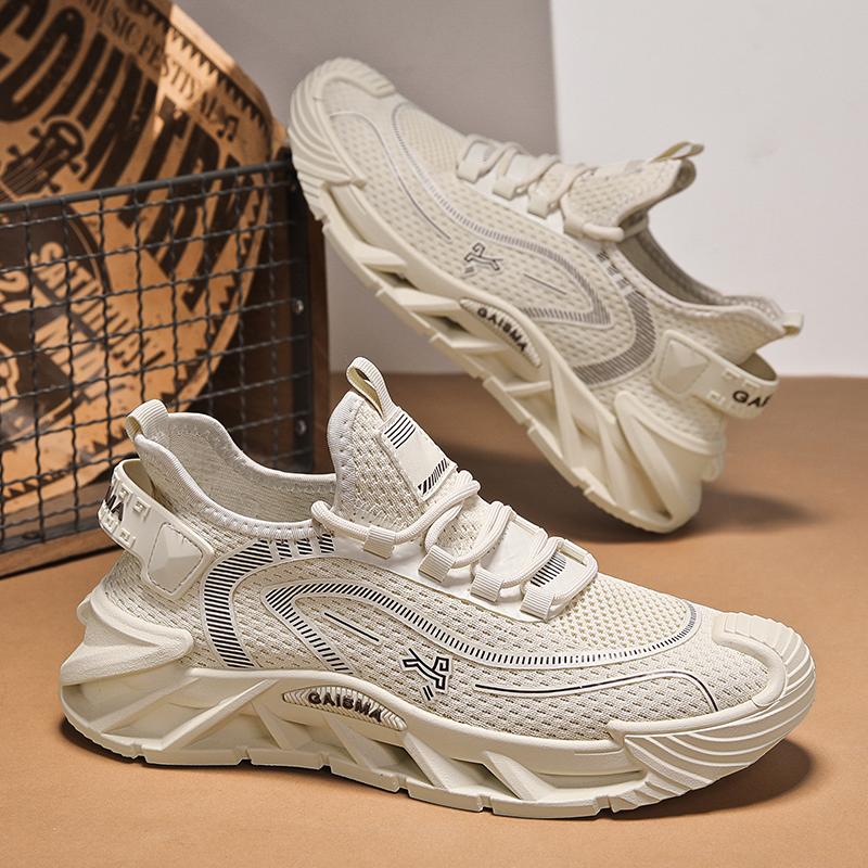 New Men's Fashion Casual Shoes Boys Students Trending Soft Sole Comfortable Sneakers Male Classic Breathable Gym Shoes