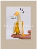 Funny Cute Cartoon Duck Banana Resin Decoration - Creative Home or Birthday Gift