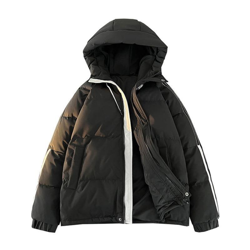 

Down jacket men s autumn and winter new hooded duck down thickened warm casual sports men s and women s jackets M