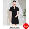 2024 Summer High-End Goddess Style Long-Sleeved Professional Suit Dress