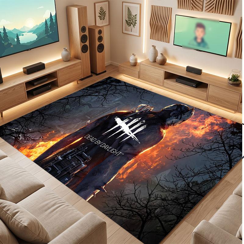 Dead by Daylight Rug Soft Thick Non Slip Floor Carpet for Bedroom Living Room Home Decor