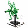 Aluminum Foot Peg Pedal Rearset Footrest Rear Set For Suzuki SV650 SV1000 SV650/S SV1000S SV 650 1000 S 1998-2014 GSXR1000 K1-K4