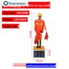 Solar-Powered Traffic Control Robot Dummy with Flag CN Plug (adapter Included)